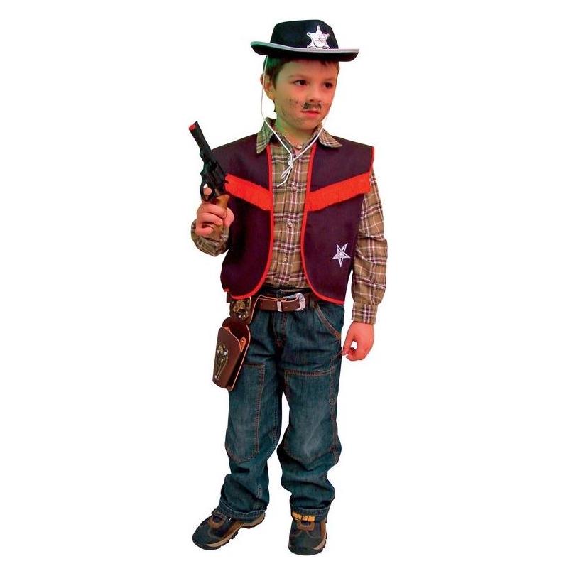 Festartikel Müller Cowboy Kinder-Weste (140) (118.052.40)