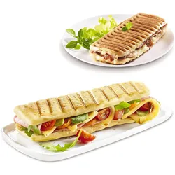 Moulinex Croque Time, Kontaktgrill, Silber, Schwarz