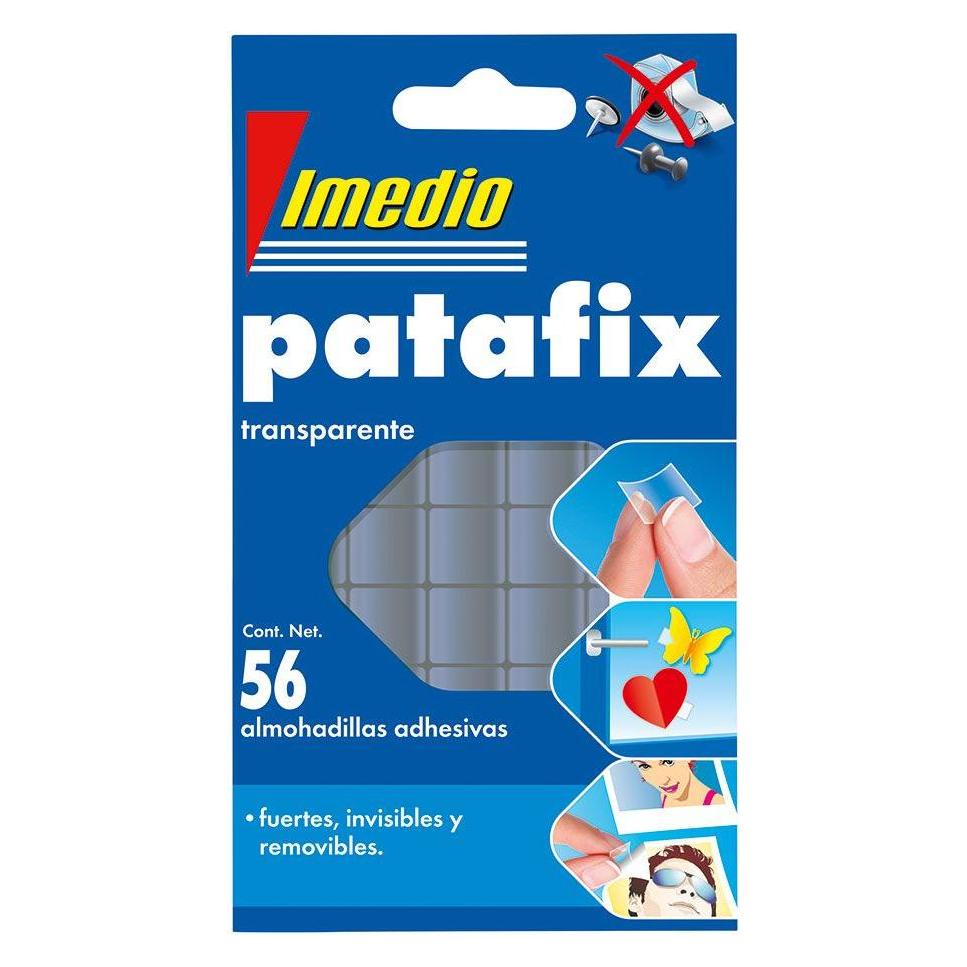 Imedio Removable adhesive transparent 56 unit (42832256)