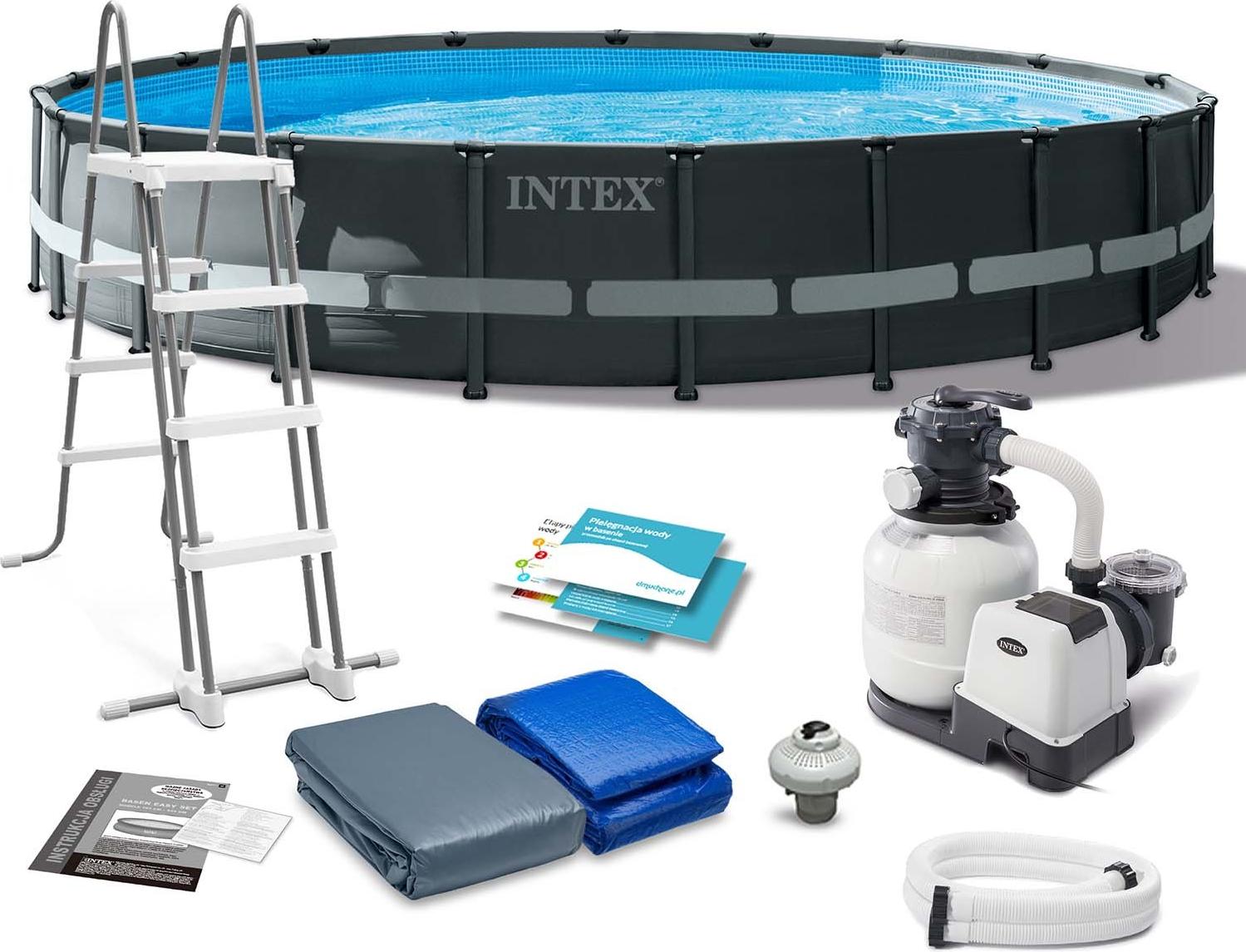Rahmen-Gartenpool 610 x 122 cm 11 in 1 INTEX 26334