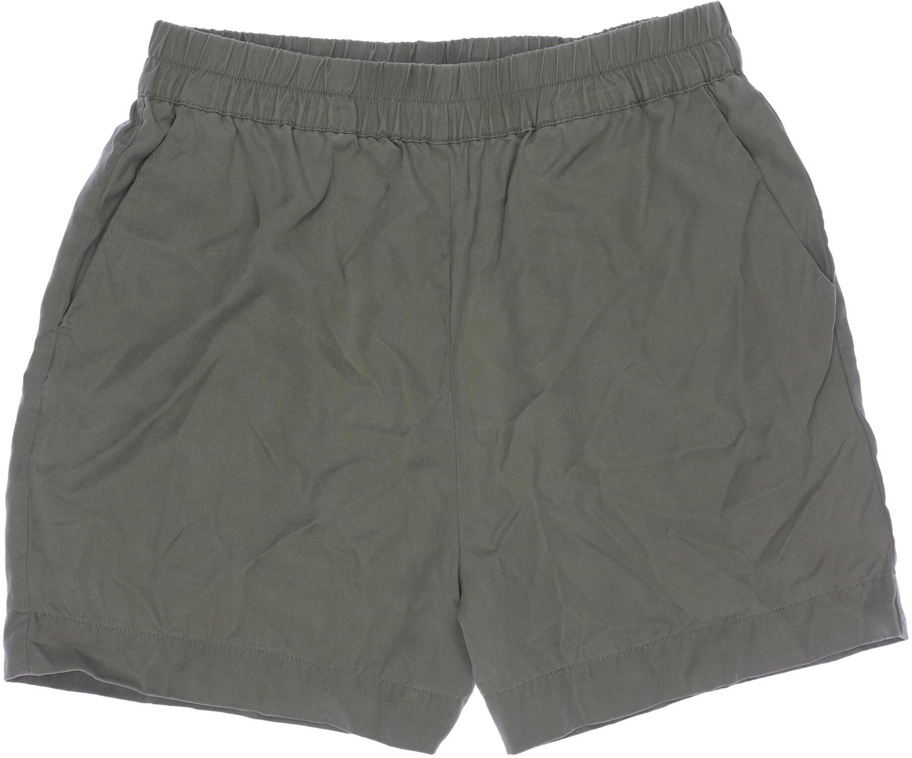 Object Damen Shorts, Hellgrün, Gr. EU 36, Lyocell / Viskose - Second Hand