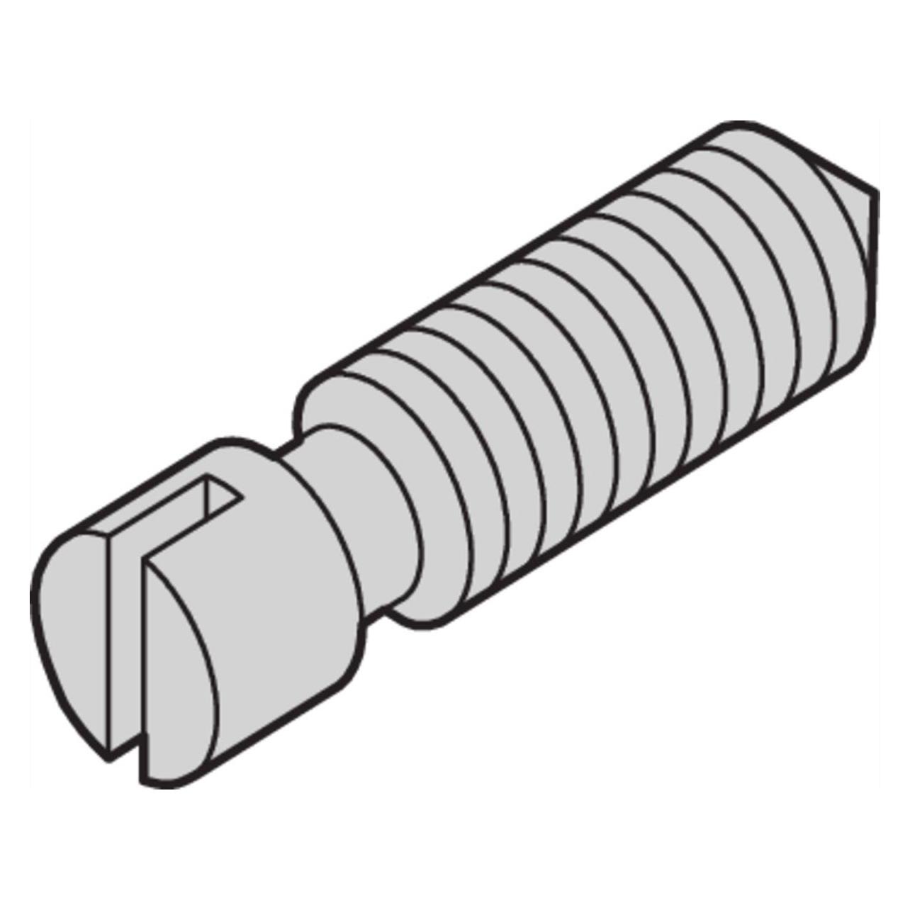 Schroff Stiftschraube - NTS STIFTSCHRAUBE M3X8 100ST (21100646)