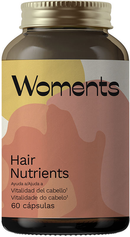 Woments Cápsulas de nutrientes para o cabelo 60 unidades