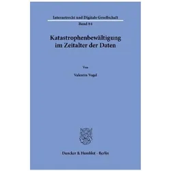 Vogel:Katastrophenbewältigung im Zeital, Fachbücher von Valentin Vogel