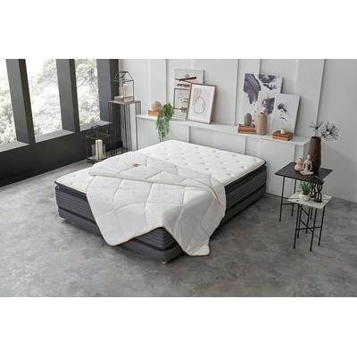 Kunstfaserbettdecke YATAS BEDDING "Dacron Climarelle, Bettdecke 135x200 cm & weitere Größen", weiß, B:135cm L:200cm, Bezug: 100% Baumwolle. Füllung: 100% Polyester, Bettdecken, Sommer, Herbst, allergiker geeignet (Hausstauballergiker)