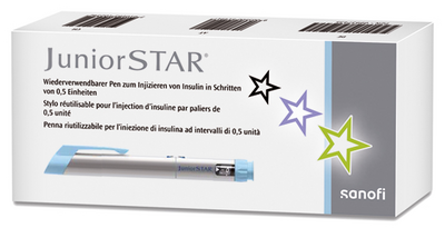 Sanofi-Aventis Deutschland GmbH JUNIORSTAR Injektionsgerät silber 1 St 09937435
