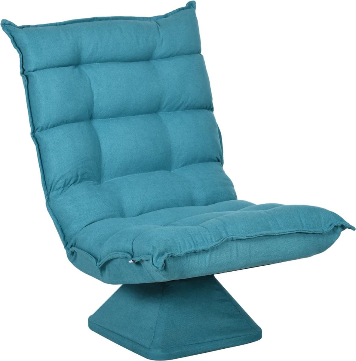 Moderne blauwe relaxfauteuil voor volwassenen