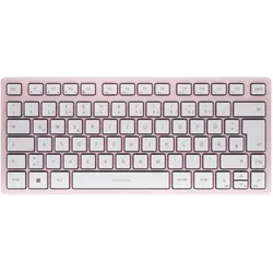 CHERRY TAS KW 7100 MINI BT Wireless DE-Layout Cherry Blossom