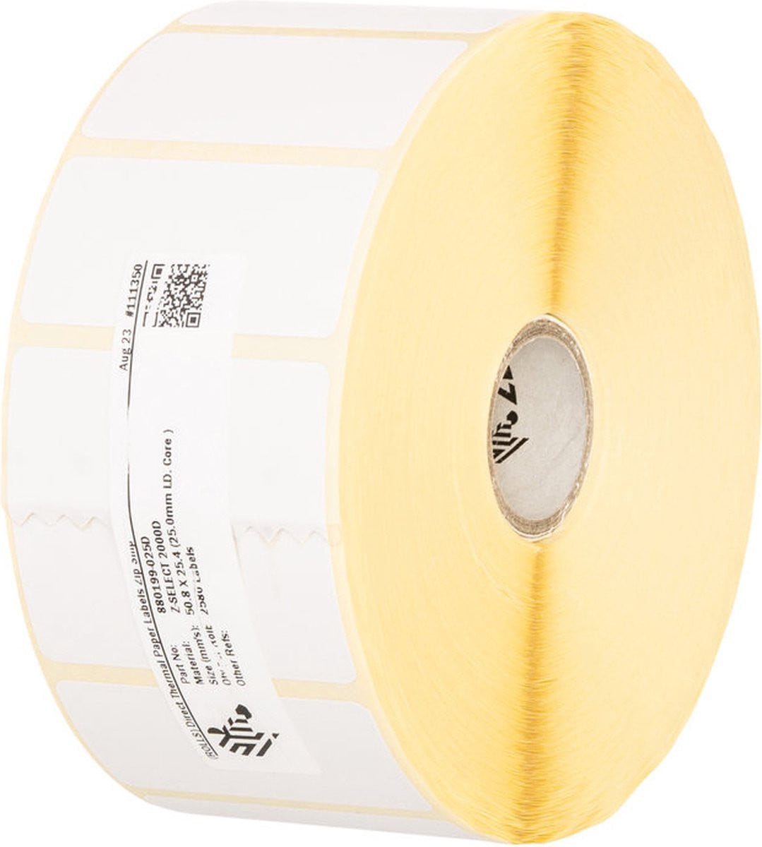 Zebra Z-Select 2000D printeretiketten 32 x 25 mm (12 stuks)