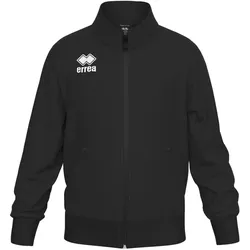 Errea, Unisex, Laufjacke, Sweatshirt David Jr (XXS), Schwarz, XXS