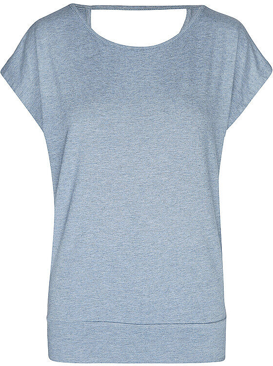 SPIRIT OF OM Damen Yogashirt Jangama hellblau   M W