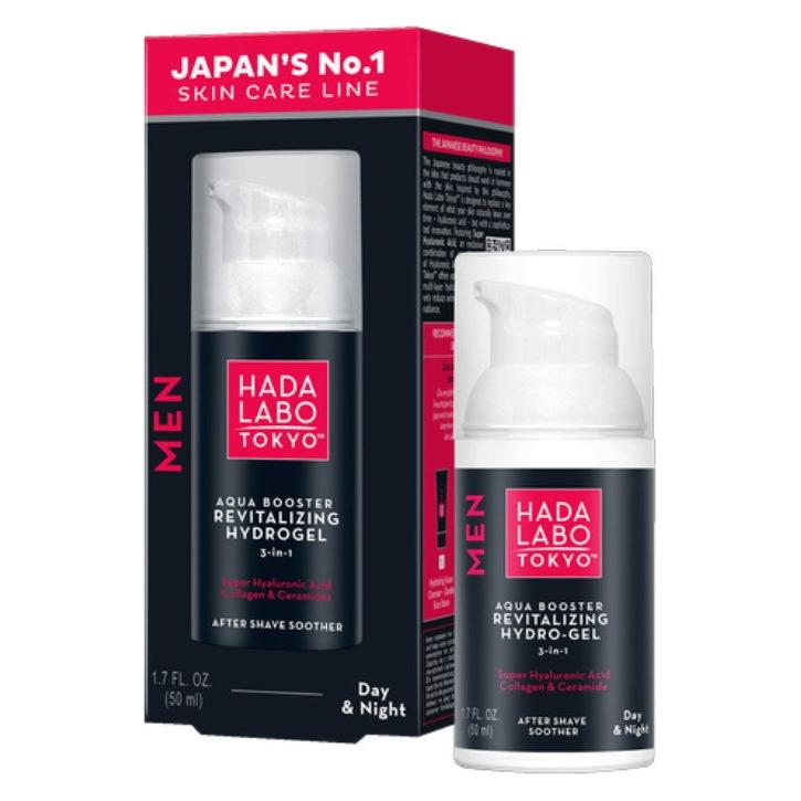 Hada Labo Tokyo Men Hydro-Gel Revitalizing Moisturizer (Aftershave Gel, 50 ml) (57381993)