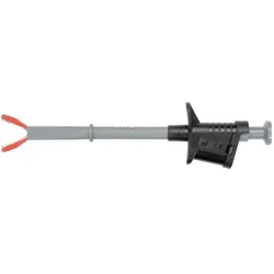 Schutzinger Schützinger SKPS 7630 Ni / SW Sicherheits-Klemmprüfspitze Buchse 4 mm Schwarz, Messtechnik, Schwarz