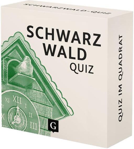 Johannes Quirin - Schwarzwald-Quiz: 100 Fragen und Antworten (Quiz im Quadrat) - Preis vom 19.10.2026 19:33:35 h