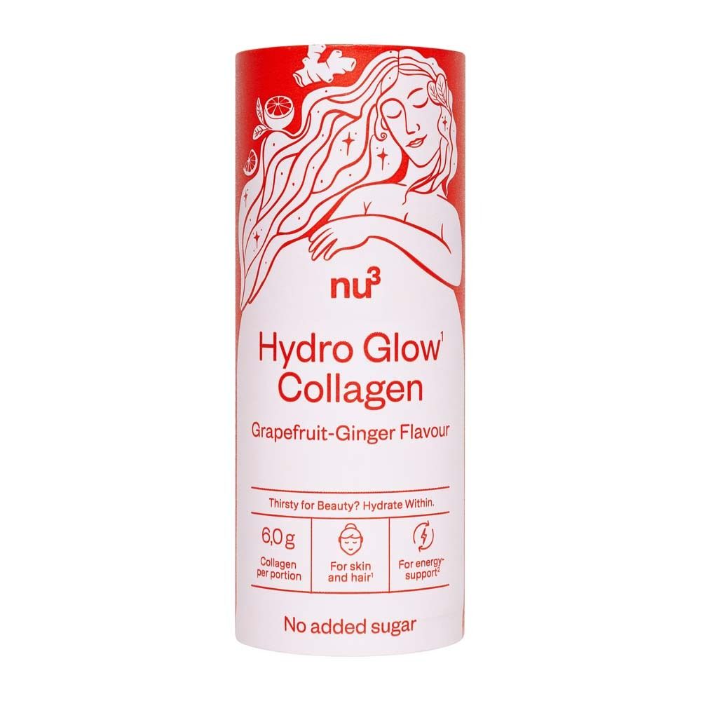 nu3 Hydro Glow Collagen Grapefruit-Ginger Flavour 240 ml Getränk