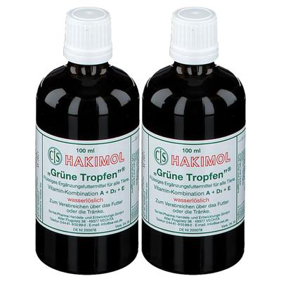 Hakimol Grüne Tropfen x2 2x100 ml