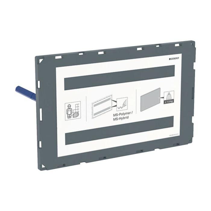 Geberit Sigma Abdeckplatte 115696001 flächenbündig, Abdeckung der Serviceöffnung