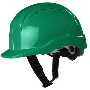 Feldtmann Schutzhelm TECTOR Industrie, EN 397, mit 6-Punkt-System & Kinnriemen, Größe 52-64, grün