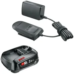 Bosch Home & Garden, Werkzeugakku + Ladegerät, PBA 18V (18 V)