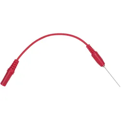 KS Tools 4,0 mm Eingangsbuchse auf nadelförmige Prüfspitze, rot rot - 150.1674 - rot