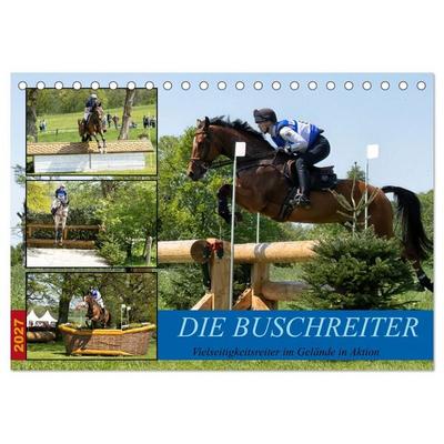 Die Buschreiter (Tischkalender 2027 DIN A5 quer), CALVENDO Monatskalender