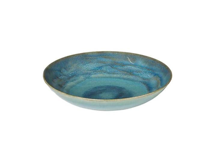 Gipfelstück Teller Set tief 4-tlg. 22 cm Tiefer See Blau