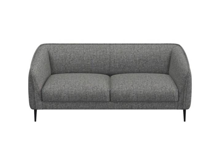 Sofa Fady Stoff flanellgrau B 187.5 T 74 cm - Sofa