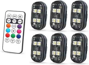 Inspire Essentials GlowGuard Wireless LED Strobe Car Warning Lights 3