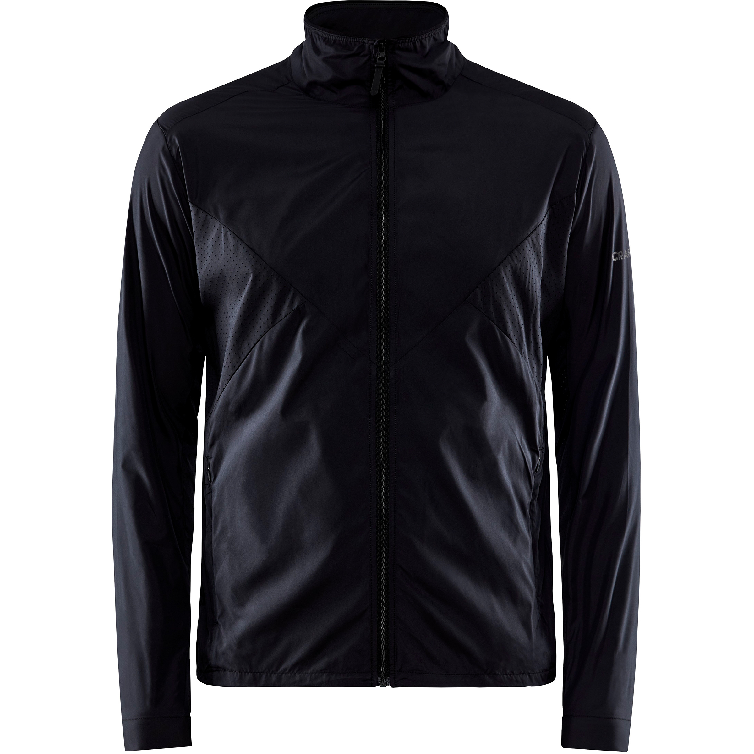 Craft Adv Essence Wind Herren Laufjacke schwarz Größe S Trailrunning | Laufen Windabweisend Wasserabweisend