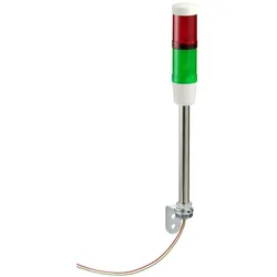 Schneider Electric XVMB1RG Signalsäule, verdr. o. Buzzer+2 Leuchtelemente, Ø 45mm, 24 V AC/DC, IP42
