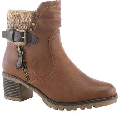 Plus Size Women's Rene Booties by Roamans in Brown (Size 38 M)