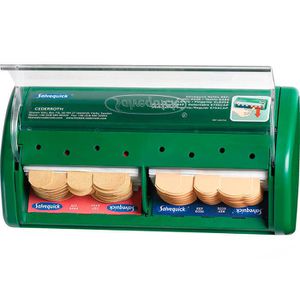 Salvequick Pflasterspender 490700, inkl. 85 Strips, elastisch & wasserfest