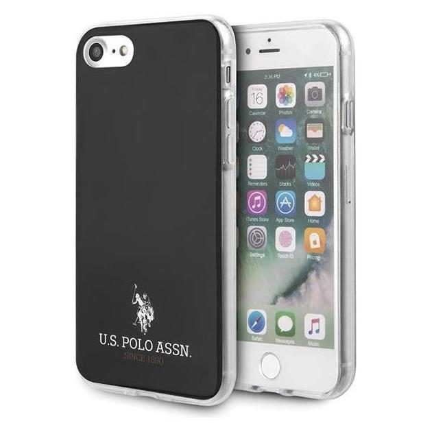 U.S. Polo US Polo USHCI8TPUBK iPhone 7/8 / SE 2020 black / black glossy (Apple iPhone 7, Apple iPhone 8) (USHCI8TPUBK)