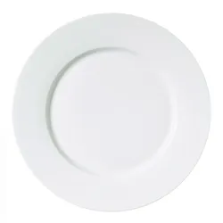 METRO Professional Platzteller Fine Dining, Porzellan, Ø 30 cm, weiß, 4 Stück