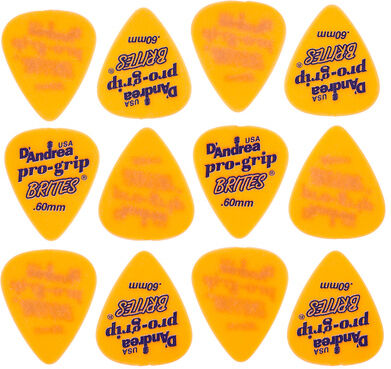dAndrea Pro-Grip Brites Picks 0,60 Orange