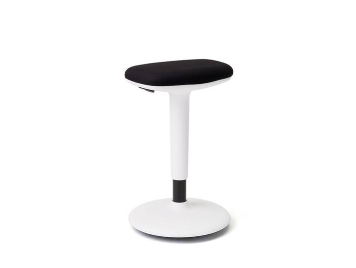 Hocker oder Stehhilfe Quick III König + Neurath weiß, 37x53.5-75x24 cm