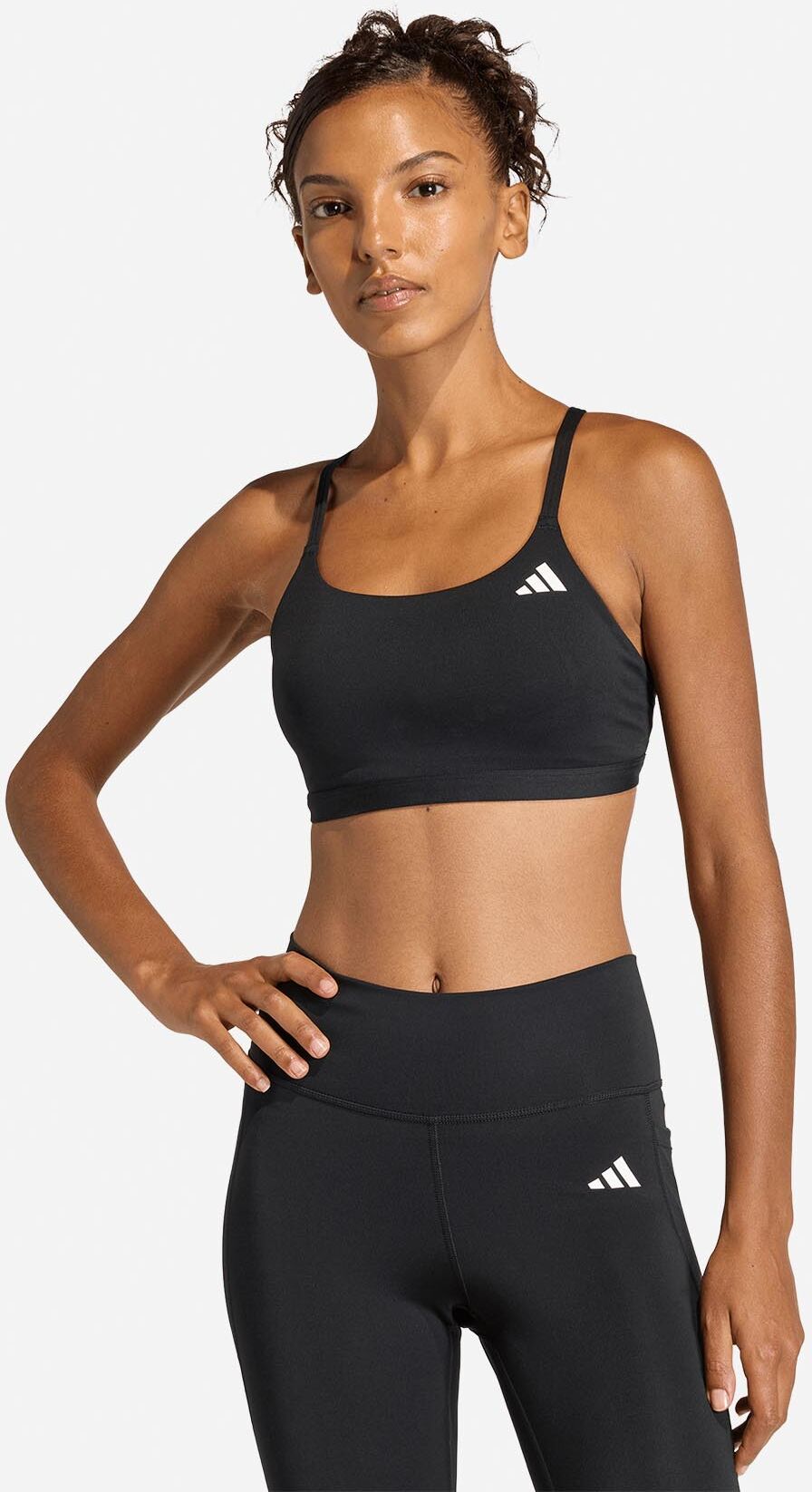 Adidas Optime Essentials W - Bra Training - Donna - Nero XS