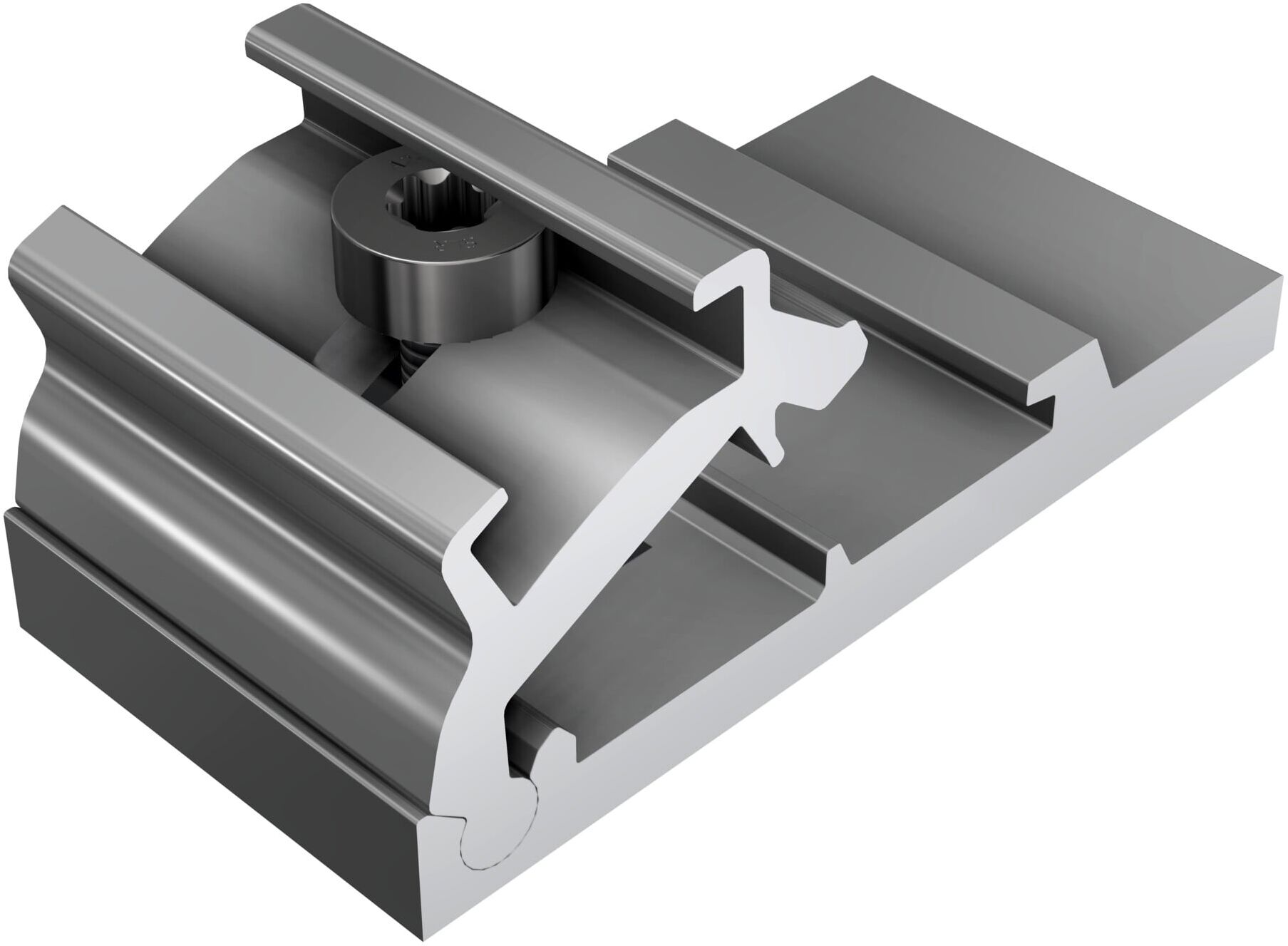 SL Rack Kreuzverbinder 91204-00 Aluminium 75 x 35 x 75/40 mm)