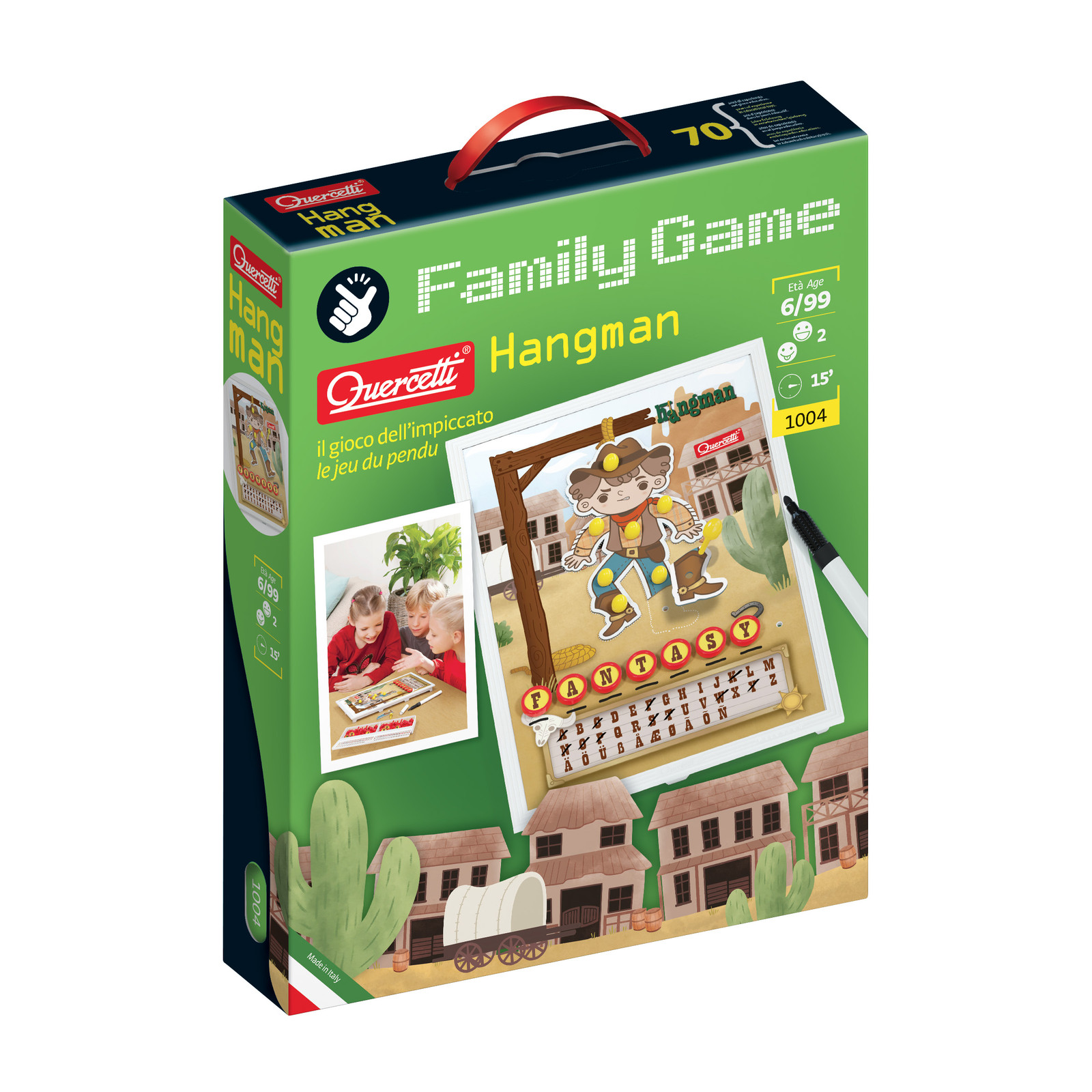 Quercetti Dante Hangman spel