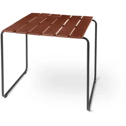 Mater Ocean Tisch, 70 x 70 cm, burnt red