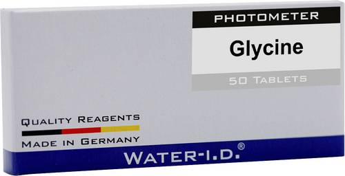 Water ID 50 Tabletten Glycin für PoolLab Tabletten