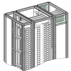 Schneider Electric NSYHPF2B3M4 PanelSeT SFM horizontale Sammelschienenbarriere 3M - Formular 2b - B400 mm