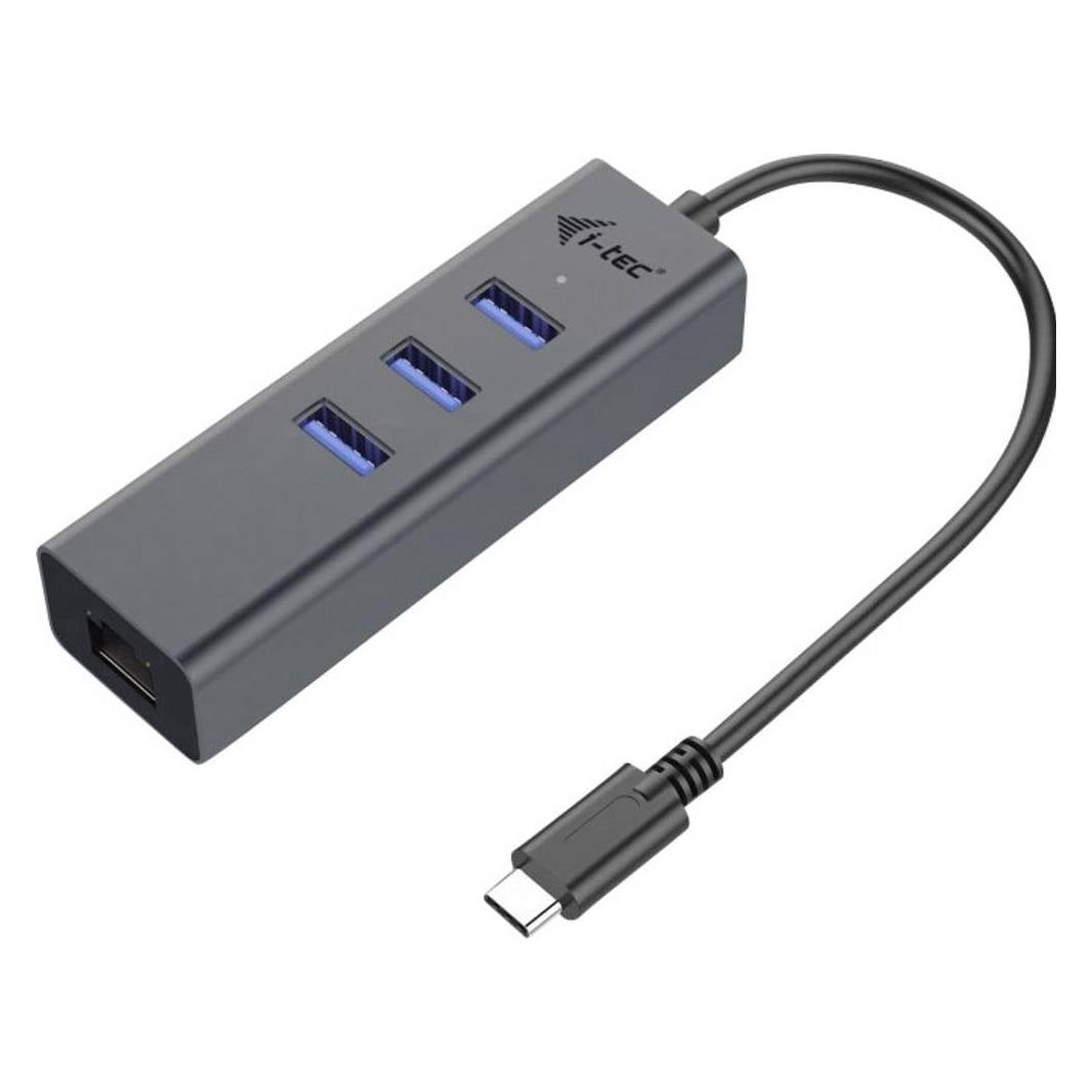 i-tec Metal HUB 3 Port (USB-C, 4 Ports) (C31METALG3HUB)