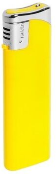 Briquet publicitaire rechargeable jaune