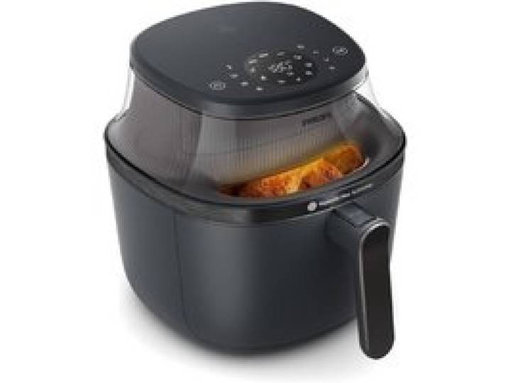 Philips Air Fryer Série 3000 6.2L fenêtre de cuisson air fryer 16 en 1 technologie RapidAir Plus élimination des graisses applica