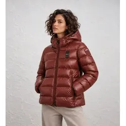 Blauer für Damen. 26WBLDC02070 Rote gesteppte Jacke von Caroll (M), Lässig, Polyamid