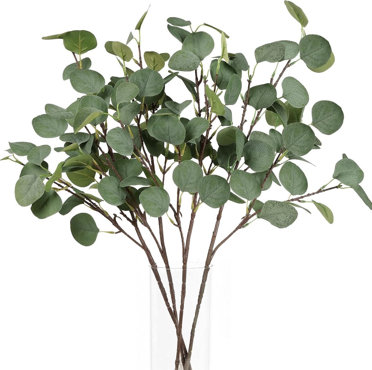 Artifolia Kunstmatige eucalyptustakken voor decoratie, 4 stuks