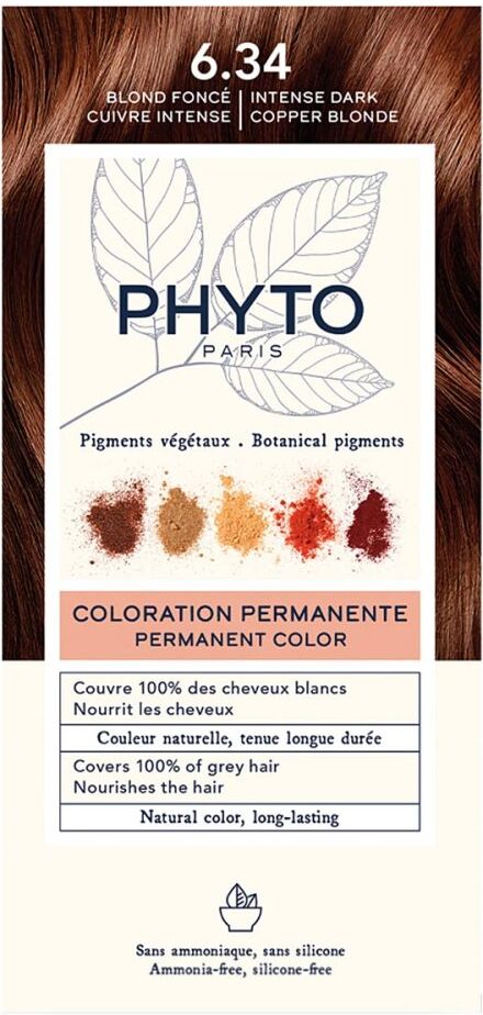Phytocolor 6.34 Dunkelblond Kupfer