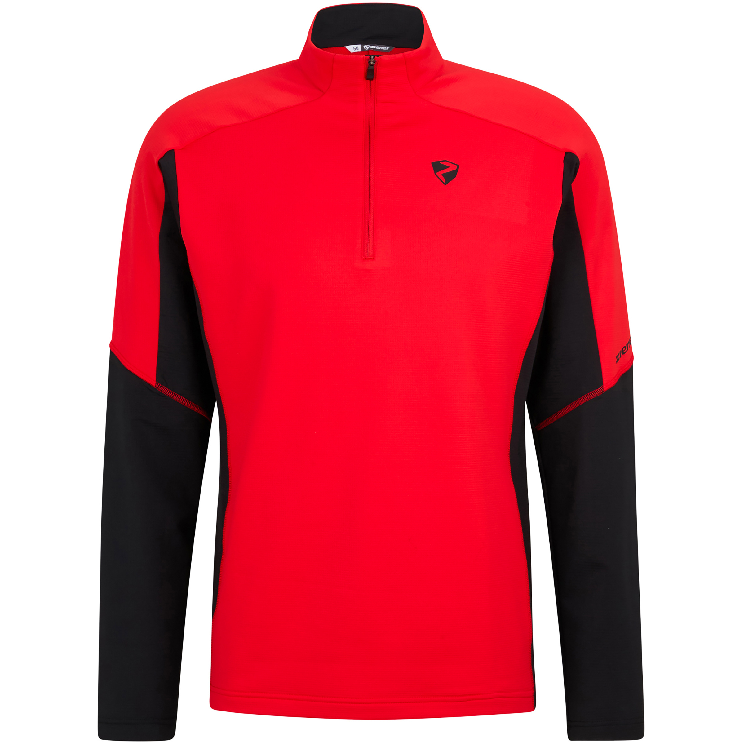 Ziener Jiroto-Z Herren Pullover rot Größe S Skifahren Elastisch