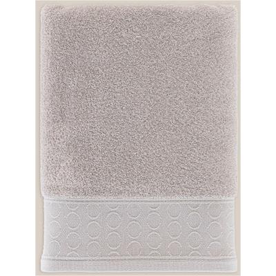 Duschtuch EGERIA "Cycle", beige (sand), B:76cm L:152cm, Frottier, Baumwolle, Handtücher, 76x152 cm
